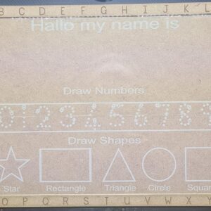 Name with Numbers/Shapes